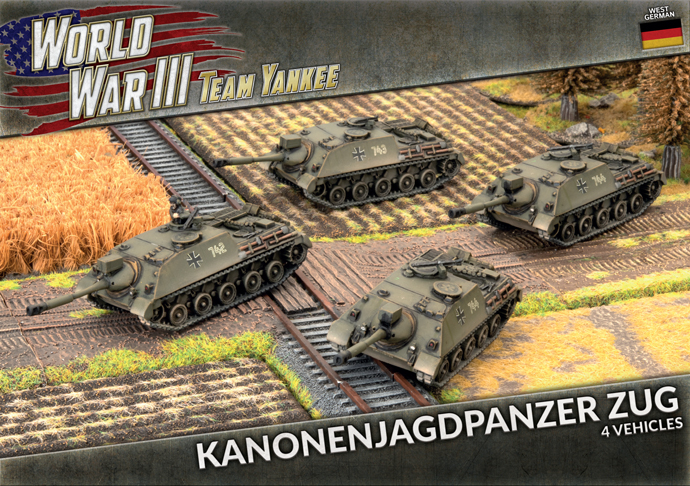 Kanonenjagdpanzer Zug (Plastic) (TGBX16)