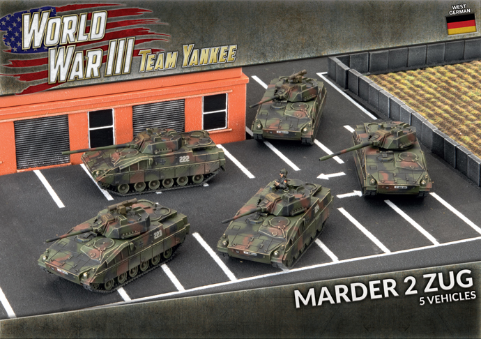 Marder 2 Panzer Zug (Plastic) (TGBX19)