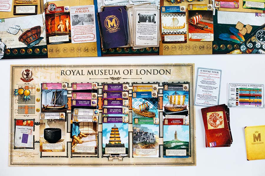 Holy grail games, Museum Pictura game, Museum Pictura board game, holy grail games board game, board game