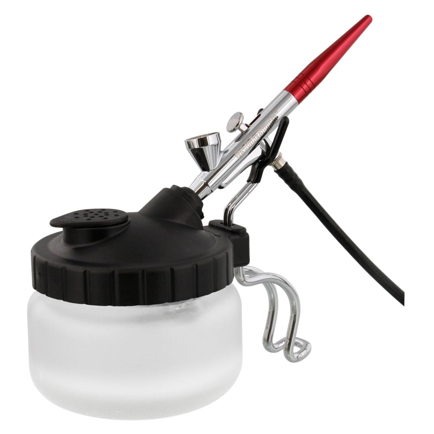 Master Airbrush Deluxe Airbrush 3 in 1 Cleaning Pot with Holder; Cleans Airbrush, Holds Airbrush, Color Palette Lid, Filters : Amazon.sg: Toys