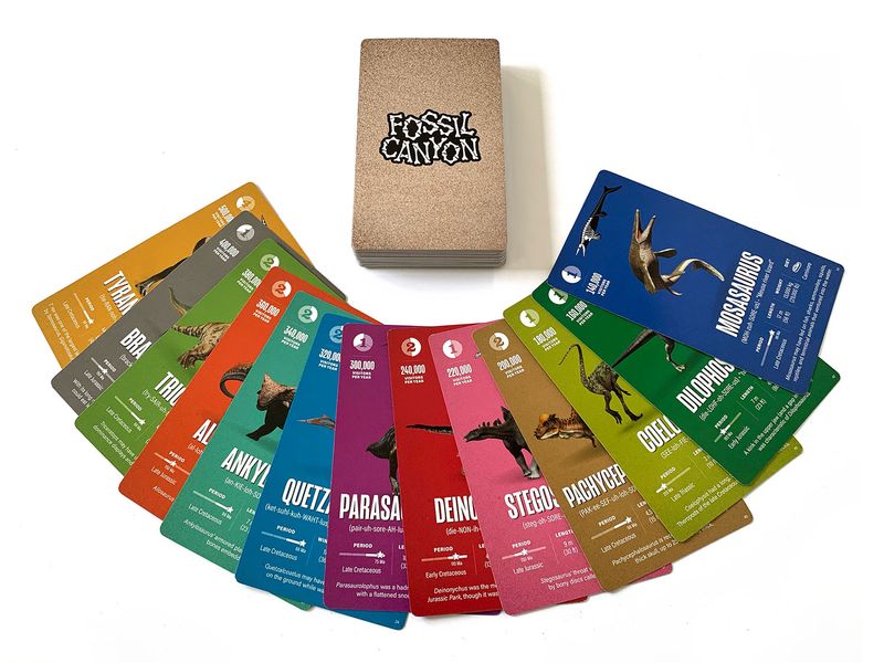 Prototype dinosaur cards