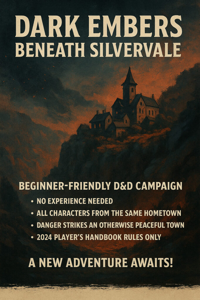 Dark Embers Beneath Silvervale