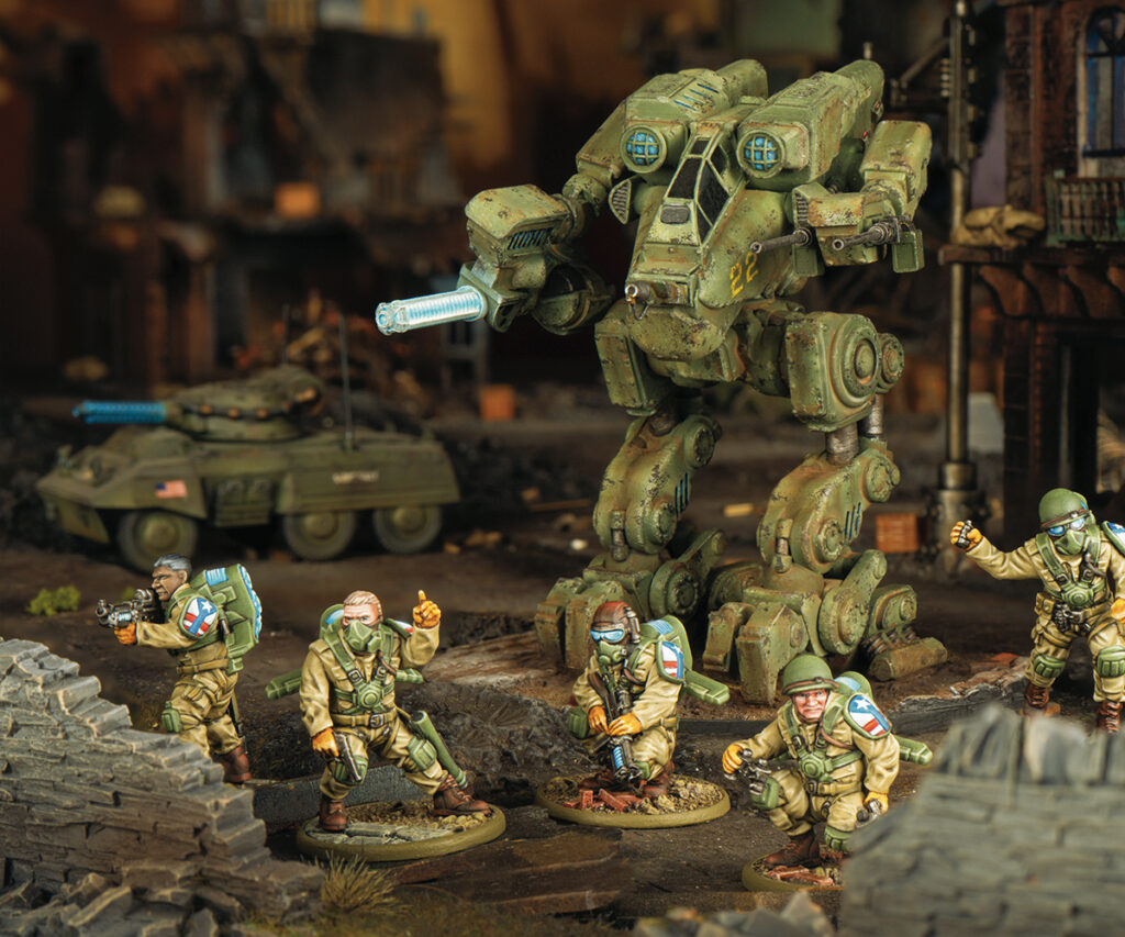 Konflikt '47 US Linebacker by Warlord Games