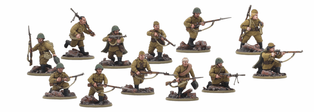 Bolt Action Soviet Army Infantry, by Warlord Games